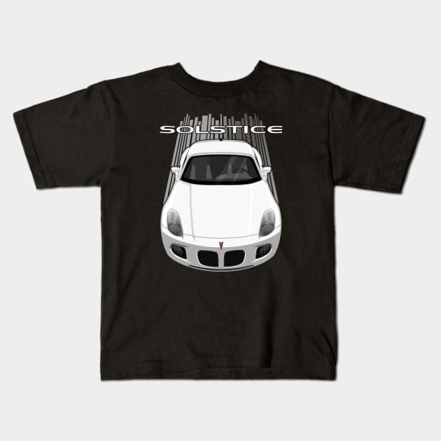 Pontiac Solstice GXP Coupe - White Kids T-Shirt by V8social